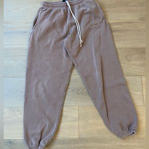 iets frans sweatpants - brown - good condition - no damage